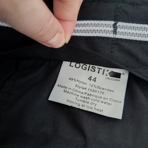 Sz.44 ⚫Cargo Short Black Pants Logistik Unicorp - Picture 7 of 7